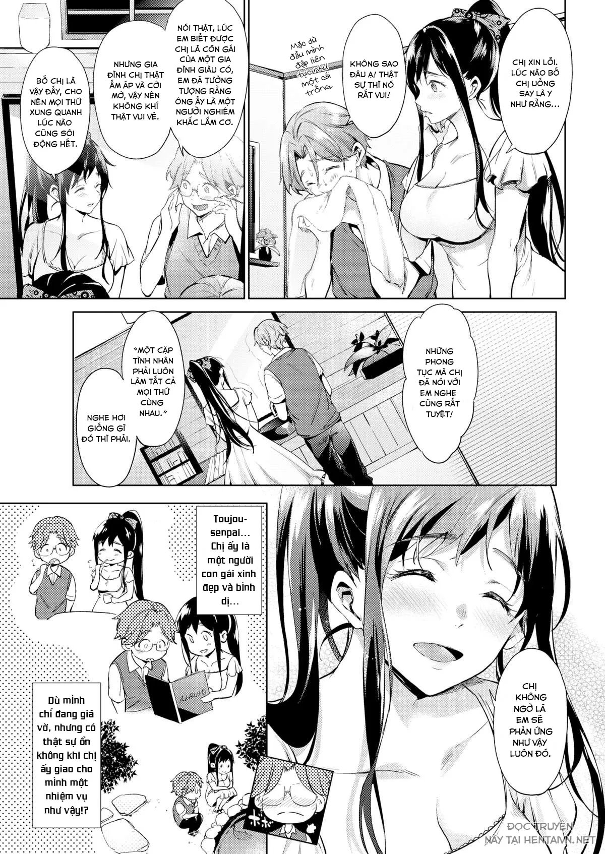 HentaiVN.net - Ảnh 5 - Lying Lady - Chap 1