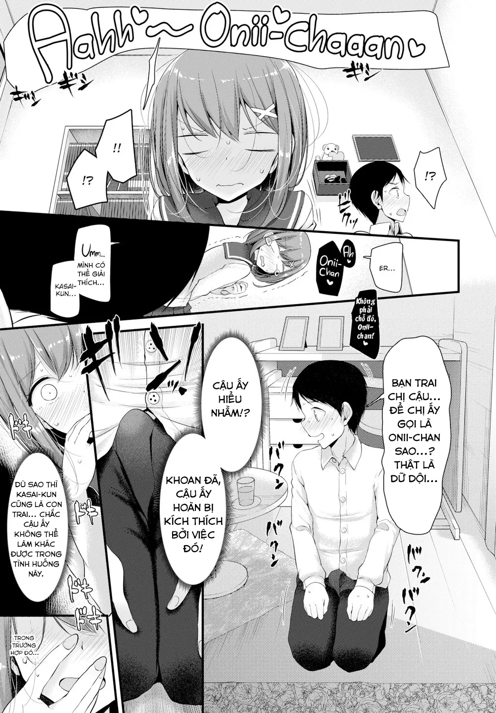 HentaiVN.net - Ảnh 5 - Sex with My Youngest Sister - Chap 1