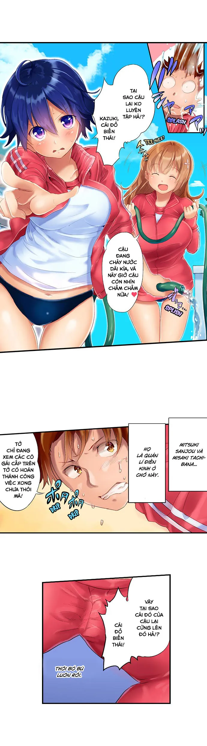 HentaiVN.net - Ảnh 4 - Quan hệ trong phòng tắm hơi ướt đẫm mồ hôi [Sweaty Sauna Sex] - Chap 1
