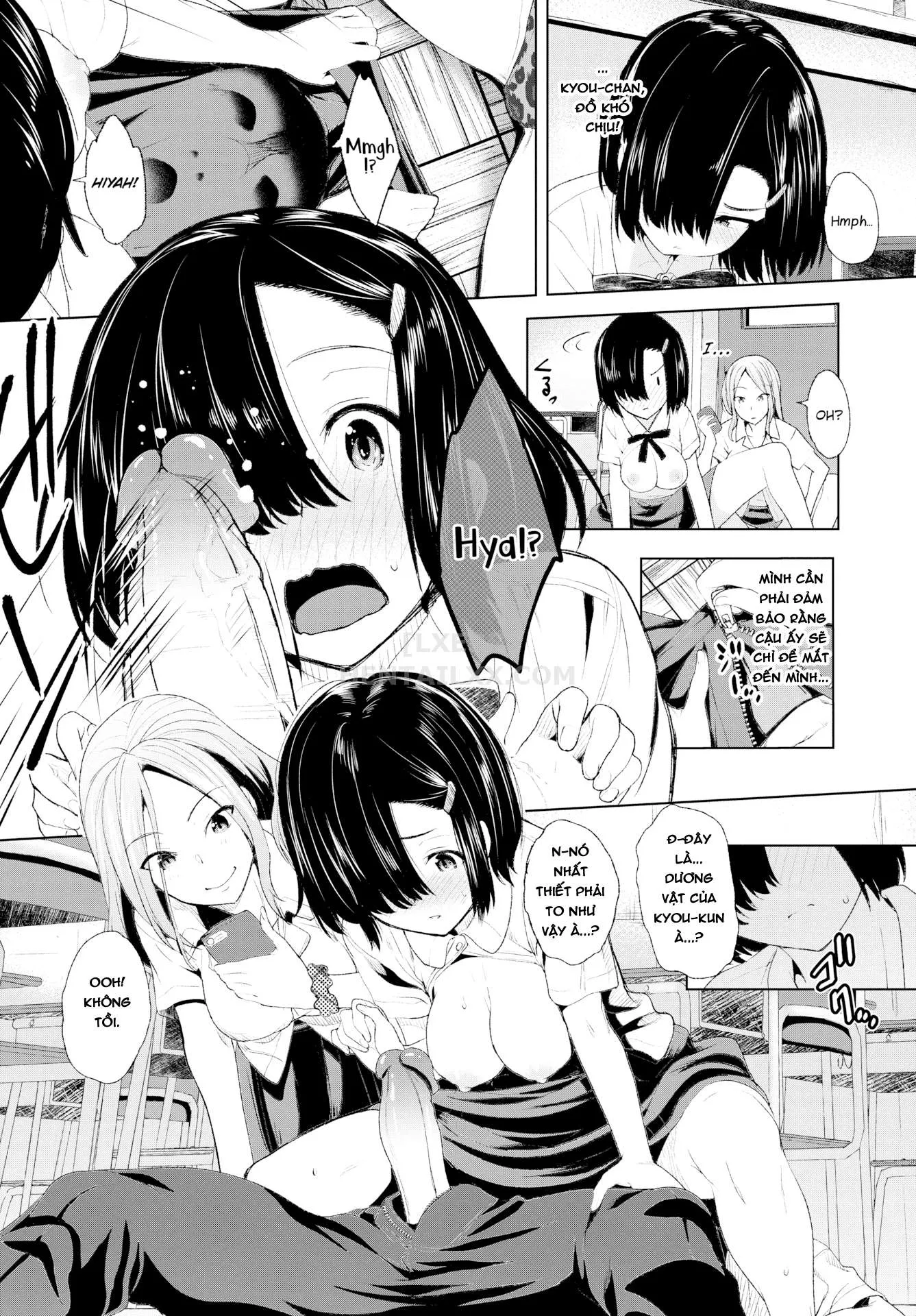 HentaiVN.net - Ảnh 9 - Temptation Triangle - Chap 1