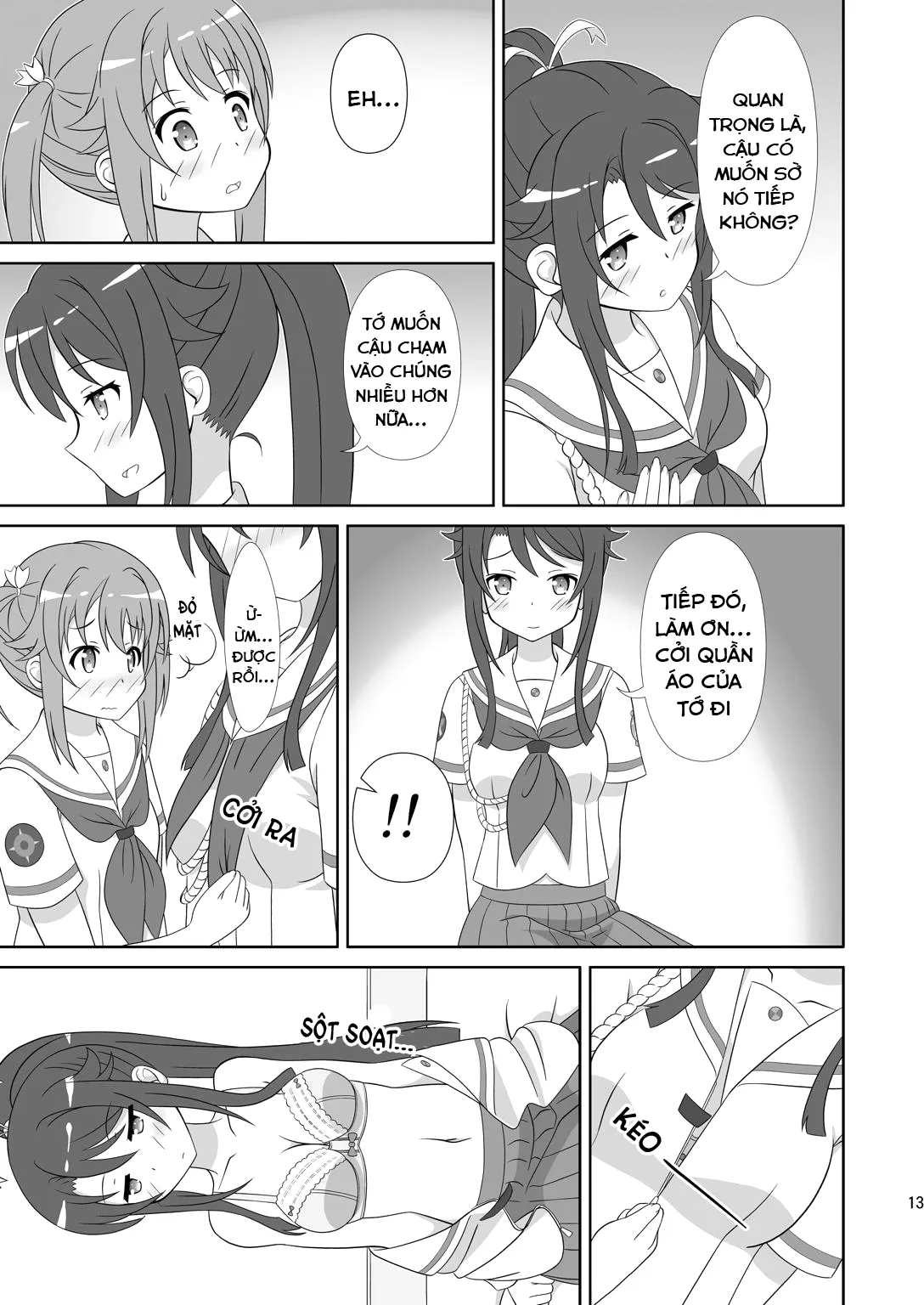 HentaiVN.net - Ảnh 13 - Souya x Misaki [宗谷×岬] - Chap 1