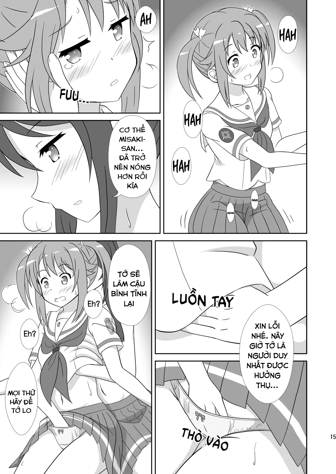 HentaiVN.net - Ảnh 15 - Souya x Misaki [宗谷×岬] - Chap 1