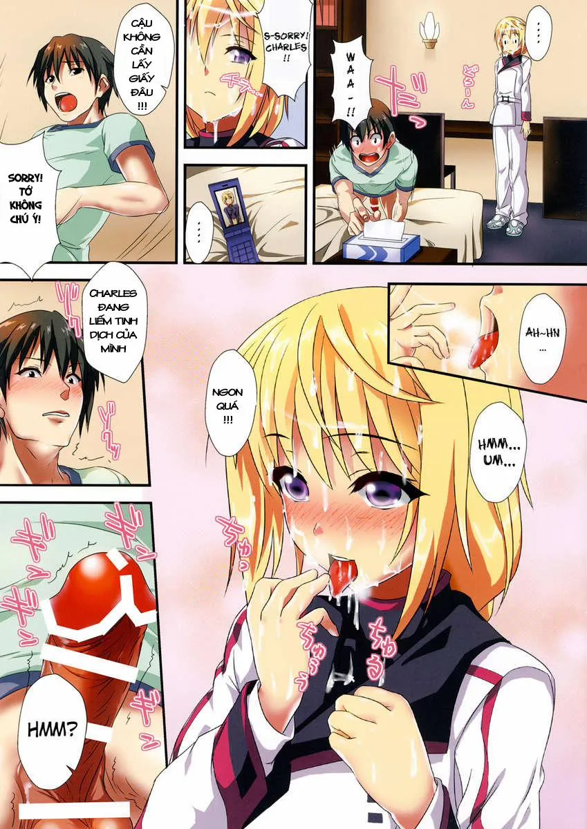HentaiVN.net - Ảnh 3 - Infinite Sperm (Infinite Stratos) - Chap 1