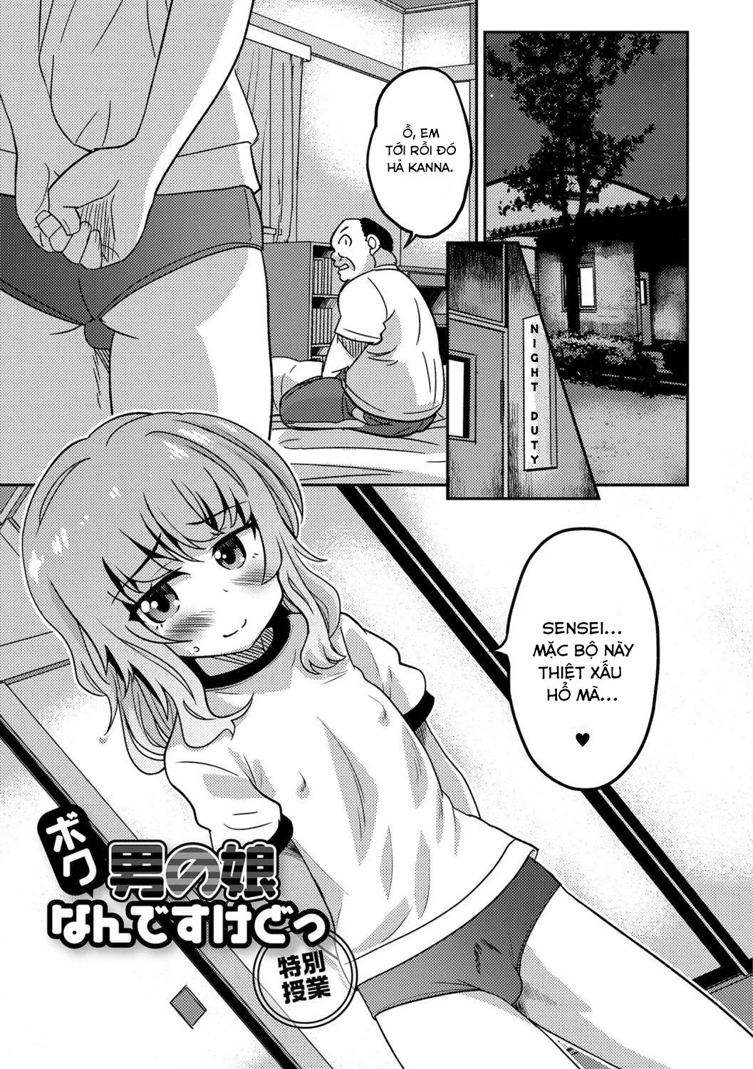 HentaiVN.net - Ảnh 2 - Boku Otokonoko nan desu kedo - Tokubestu Jugyou - Chap 1
