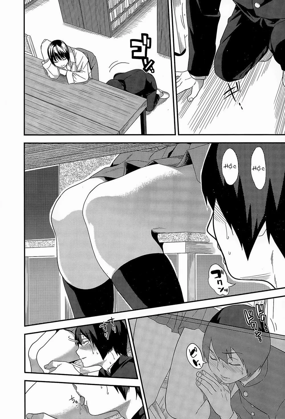 HentaiVN.net - Ảnh 14 - Nemureru Toshoshitsu no Shoujo - Chap 1