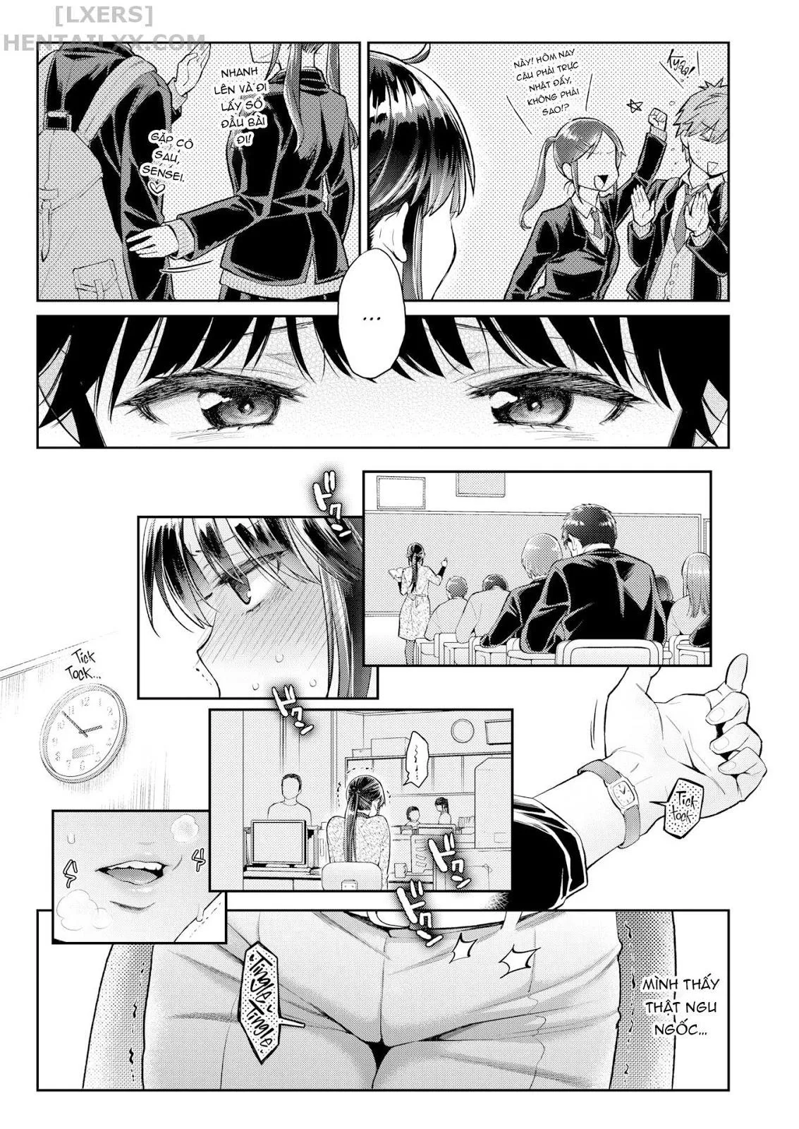 HentaiVN.net - Ảnh 22 - Tiết học bổ trợ với sensei [Supplementary Lessons With Sensei] - Chap 1