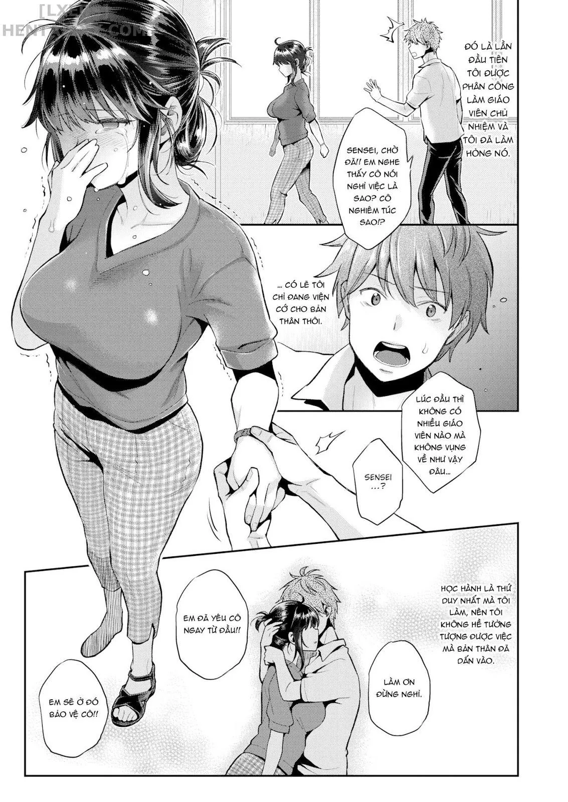 HentaiVN.net - Ảnh 4 - Tiết học bổ trợ với sensei [Supplementary Lessons With Sensei] - Chap 1