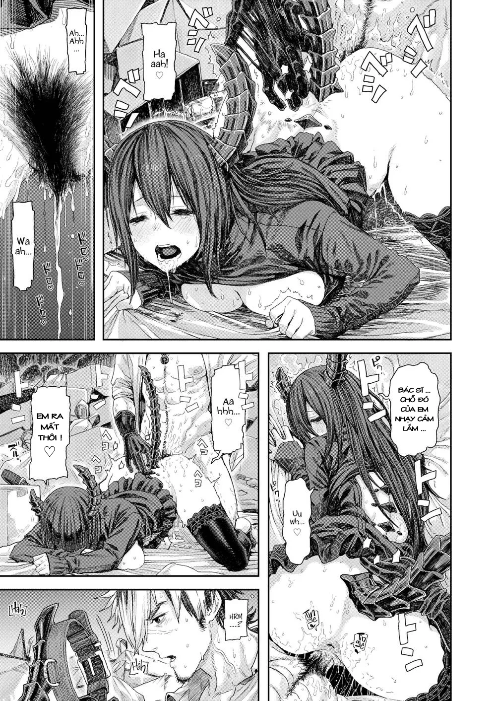 HentaiVN.net - Ảnh 16 - Dr. Skyfish ~The Girl with the Large Horns~ - Chap 1