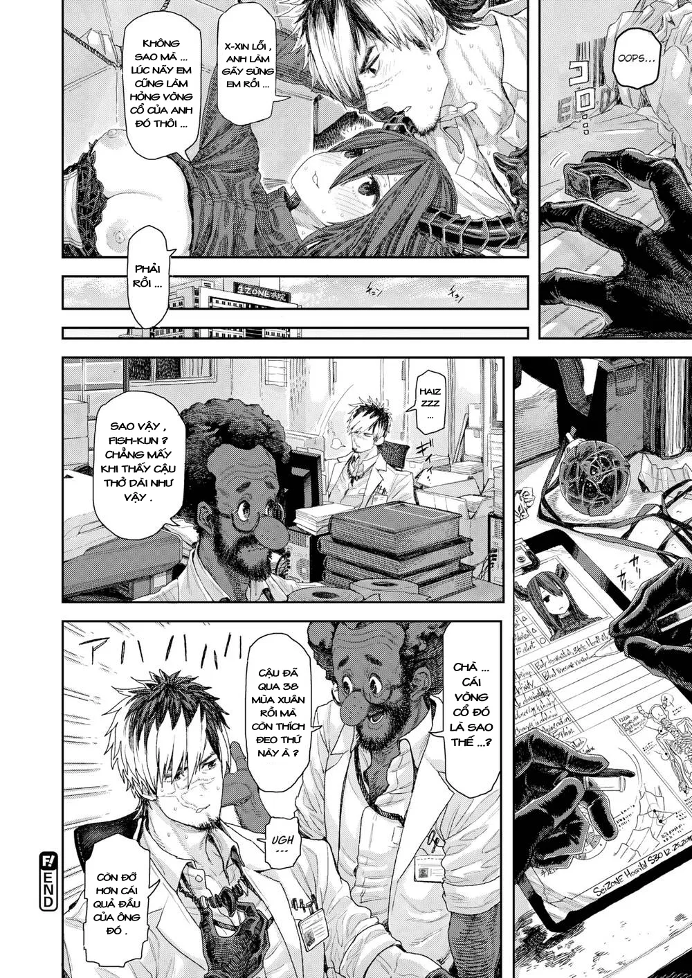 HentaiVN.net - Ảnh 23 - Dr. Skyfish ~The Girl with the Large Horns~ - Chap 1