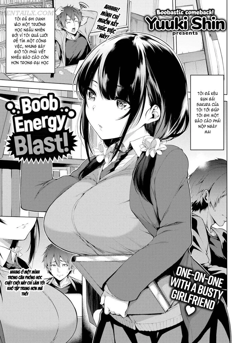 HentaiVN.net - Ảnh 3 - Boob Energy Blast! [Comic Kairakuten BEAST 2018-04] - Chap 1