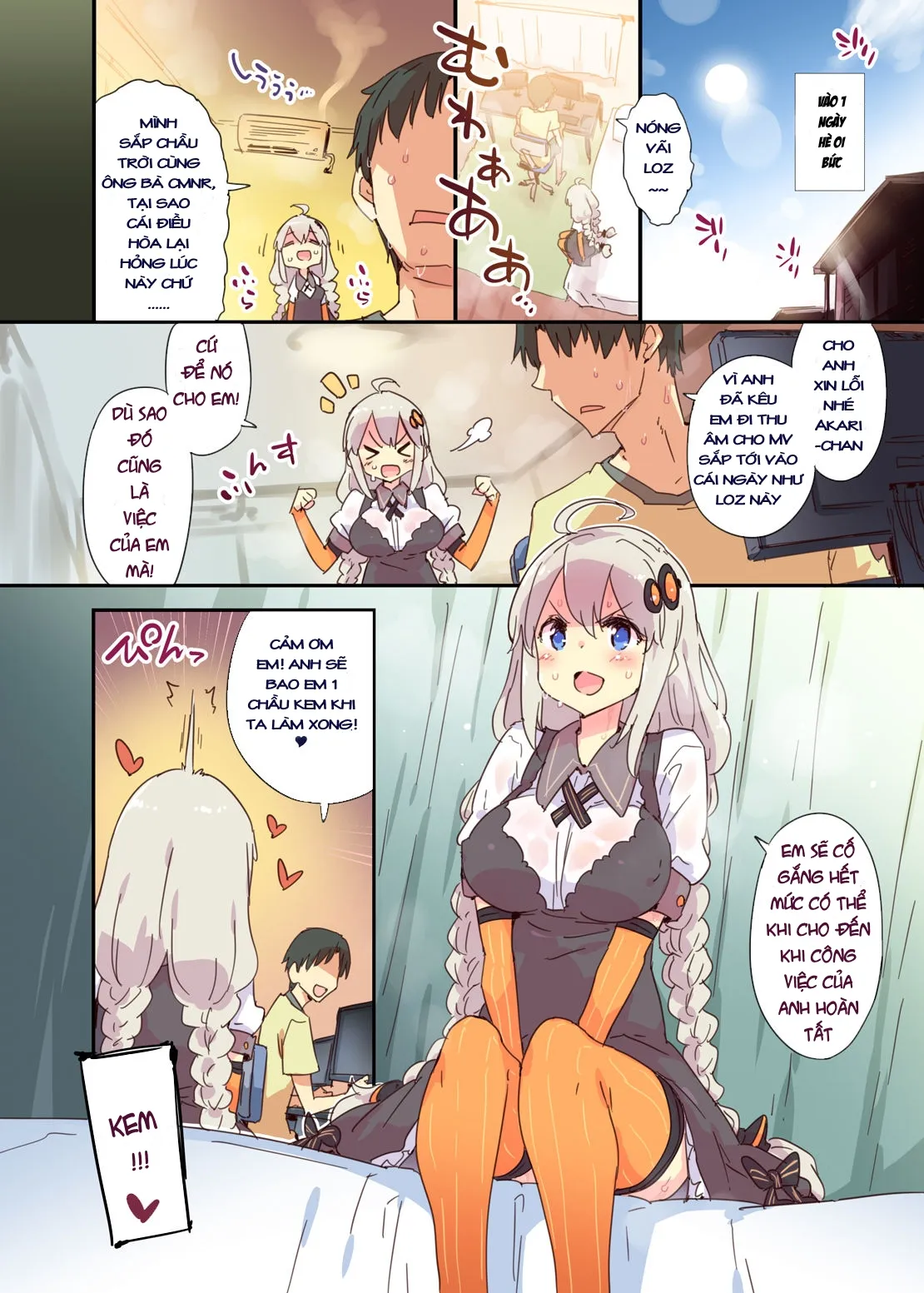 HentaiVN.net - Ảnh 5 - Akari Summer Runaway (VOICEROID) - Chap 1
