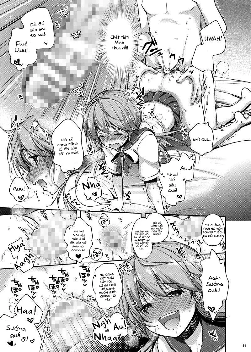 HentaiVN.net - Ảnh 10 - Ông khách hàng Stundere [Yotta Senpai ni Tsurerarete Otokonoko Health ni Kite Mita Ken] - Chap 1