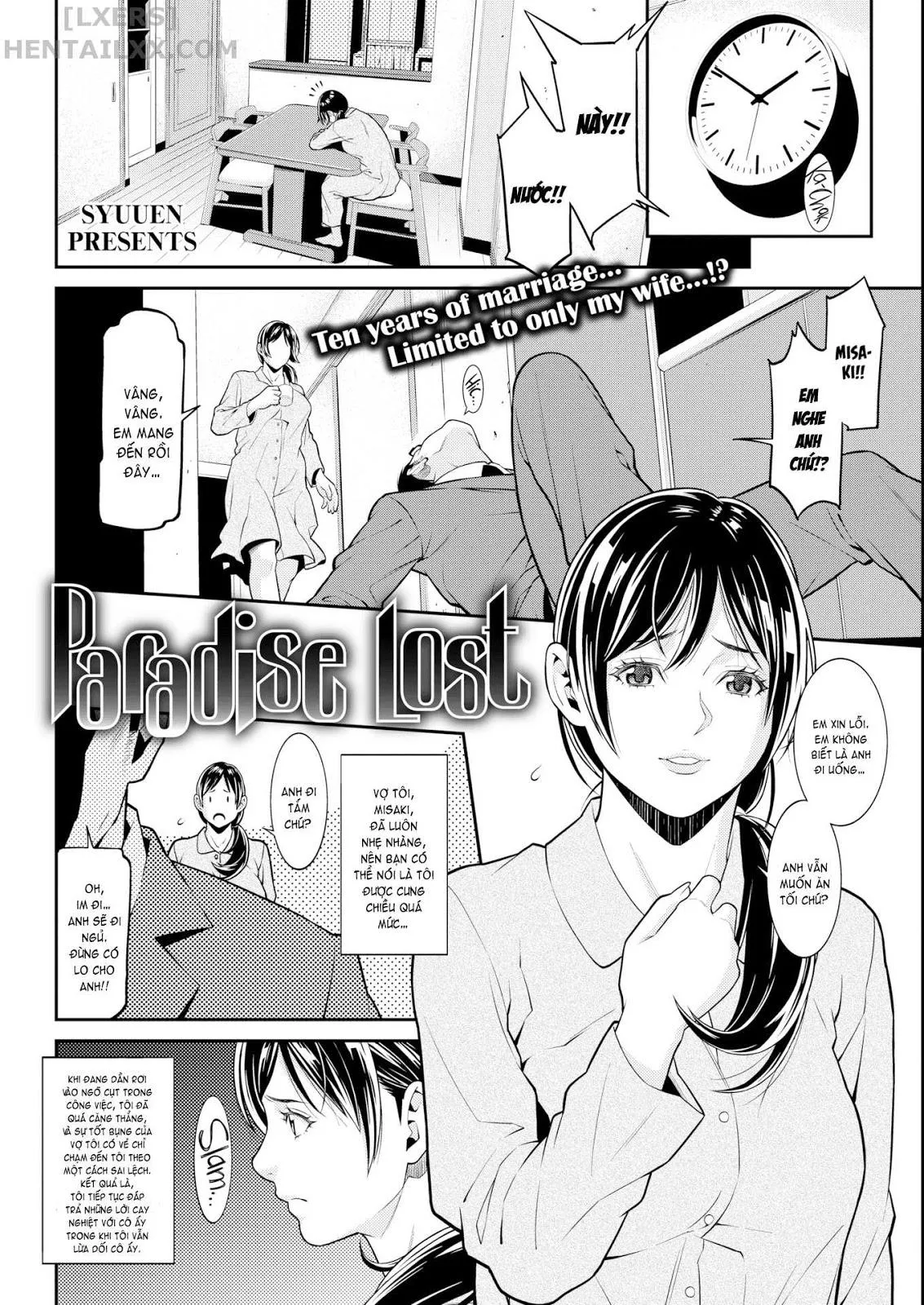 HentaiVN.net - Ảnh 3 - Paradise Lost - Chap 1