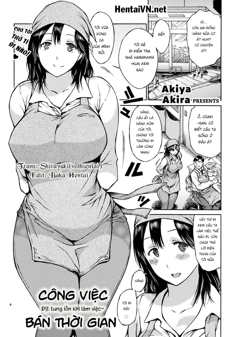 HentaiVN.net - Ảnh 3 - Công việc bán thời gian [Part-Time Possible] - Chap 1