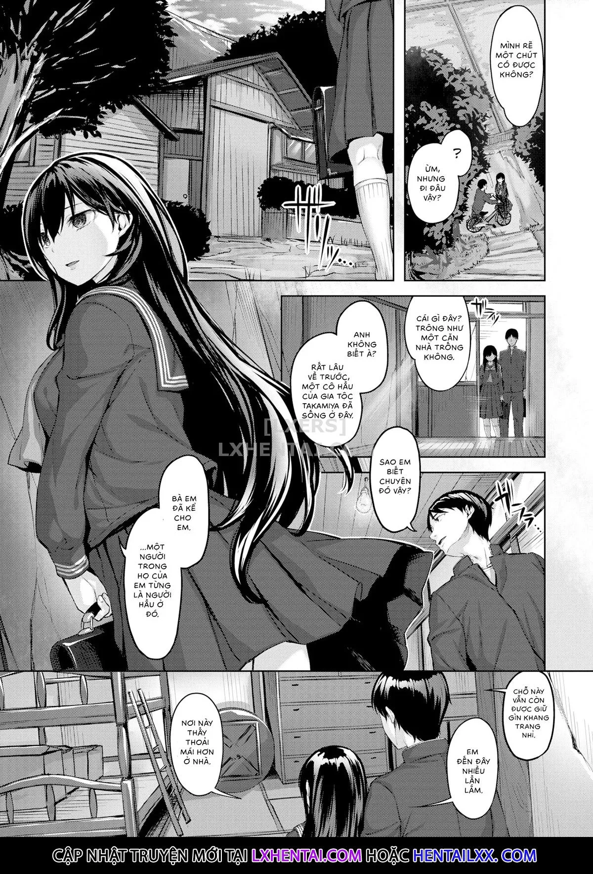 HentaiVN.net - Ảnh 4 - The Twilight Sometimes Whispers ~Yuzuha's Darkness~ [Oumagatoki ni Sasayaite ～Yuzuha no Kuragari～] - Chap 1
