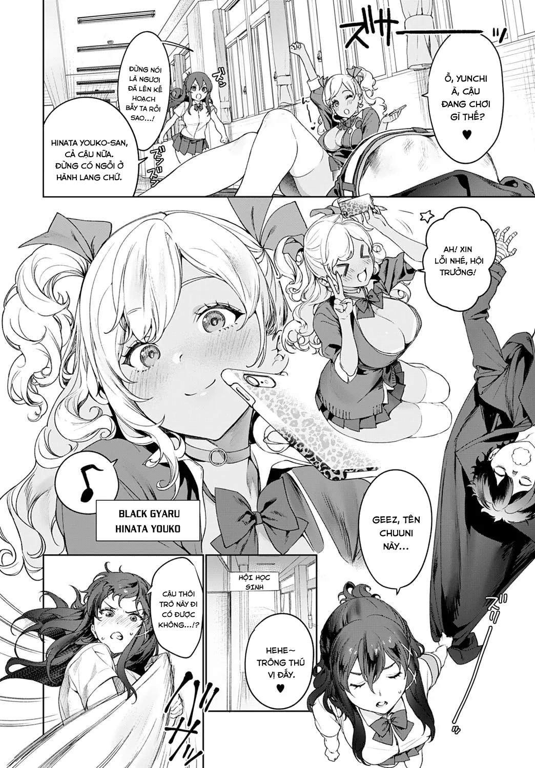 HentaiVN.net - Ảnh 3 - †Ankoku Datsui†〜Kaichou to Kuro Gyaru〜 [†Undressing Darkness† ~President and Black Gyaru~] - Chap 1