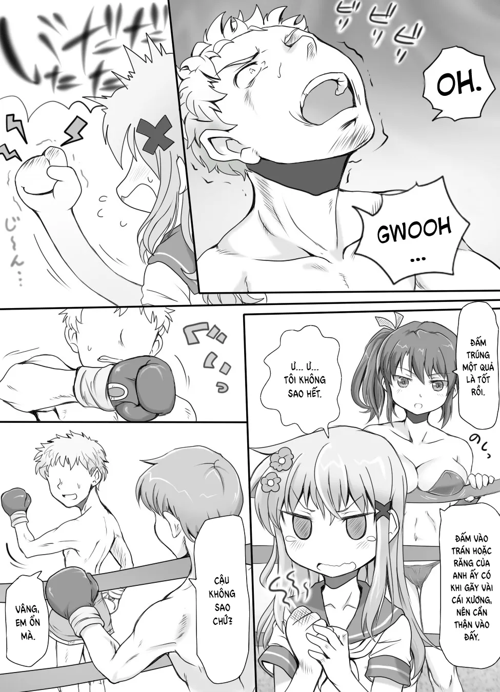 HentaiVN.net - Ảnh 12 - Naburi Tokidoki Shasei ~Kouhai no Joshi ni Makete Shasei Saserareta Ore~ - Chap 1