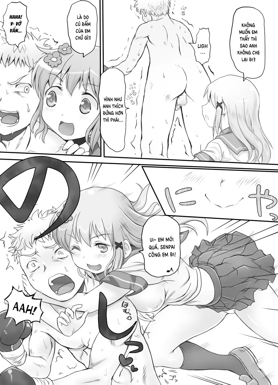 HentaiVN.net - Ảnh 21 - Naburi Tokidoki Shasei ~Kouhai no Joshi ni Makete Shasei Saserareta Ore~ - Chap 1