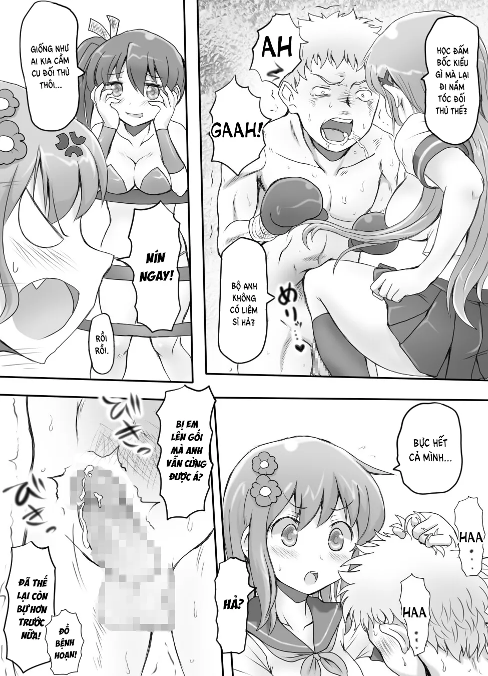 HentaiVN.net - Ảnh 31 - Naburi Tokidoki Shasei ~Kouhai no Joshi ni Makete Shasei Saserareta Ore~ - Chap 1