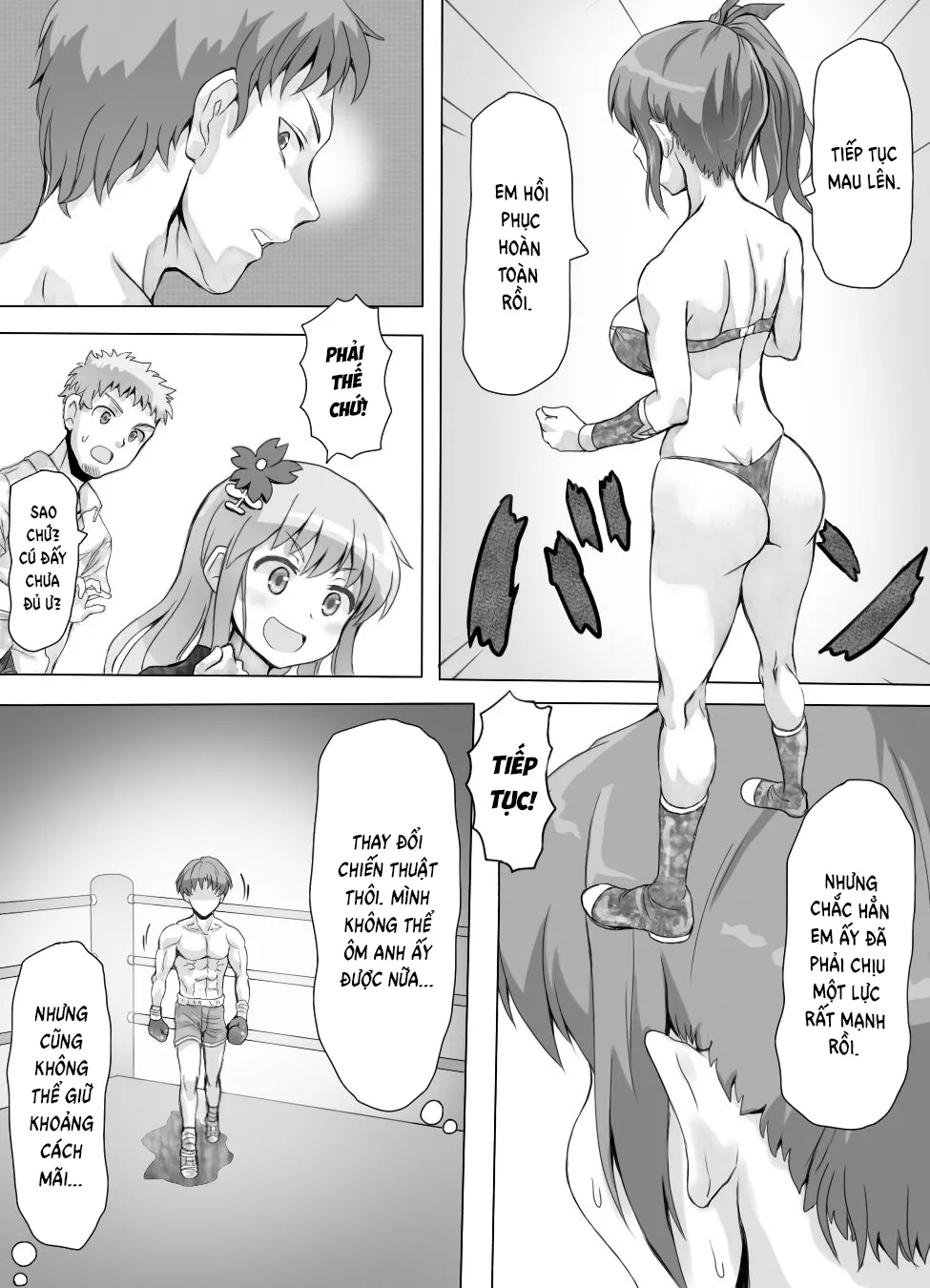 HentaiVN.net - Ảnh 18 - Naburi Tokidoki Shasei ~Kouhai no Joshi ni Makete Shasei Saserareta Ore~ - Chap 2