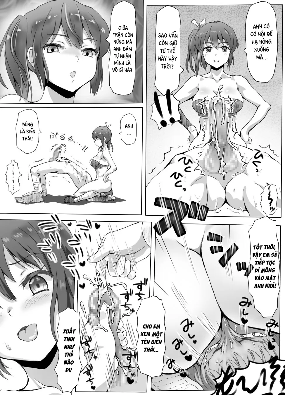 HentaiVN.net - Ảnh 33 - Naburi Tokidoki Shasei ~Kouhai no Joshi ni Makete Shasei Saserareta Ore~ - Chap 2