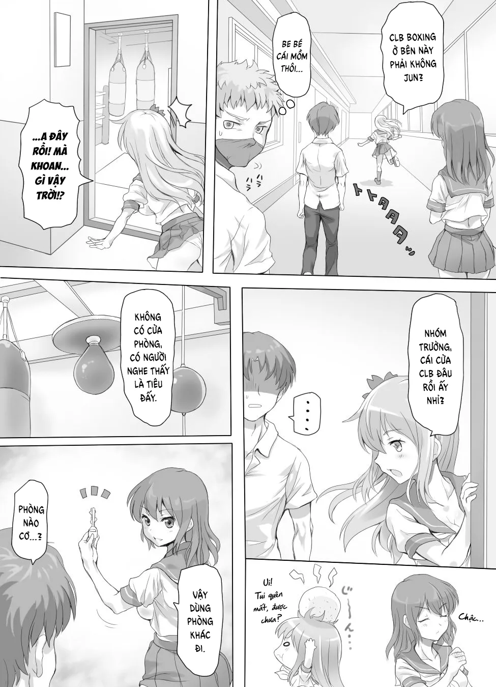 HentaiVN.net - Ảnh 7 - Naburi Tokidoki Shasei ~Kouhai no Joshi ni Makete Shasei Saserareta Ore~ - Chap 2