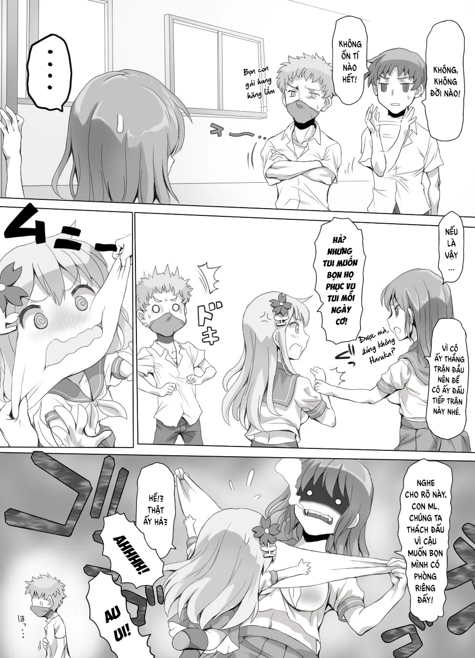 HentaiVN.net - Ảnh 9 - Naburi Tokidoki Shasei ~Kouhai no Joshi ni Makete Shasei Saserareta Ore~ - Chap 2