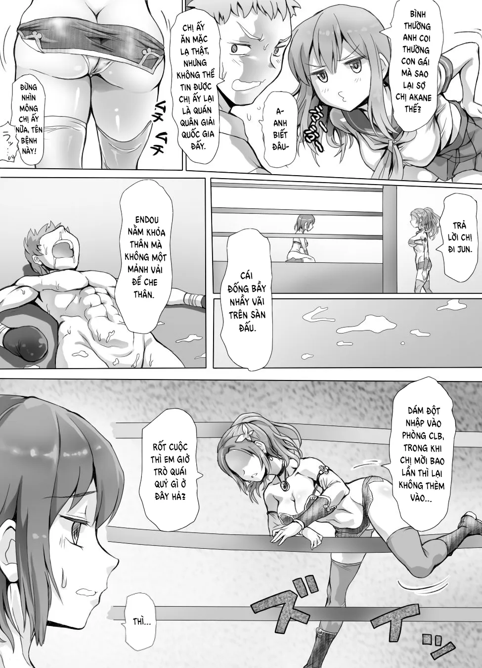 HentaiVN.net - Ảnh 25 - Naburi Tokidoki Shasei ~Kouhai no Joshi ni Makete Shasei Saserareta Ore~ - Chap 3