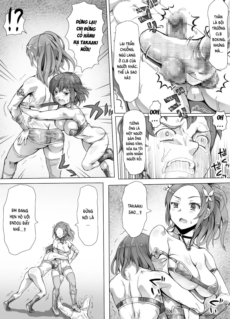 HentaiVN.net - Ảnh 28 - Naburi Tokidoki Shasei ~Kouhai no Joshi ni Makete Shasei Saserareta Ore~ - Chap 3