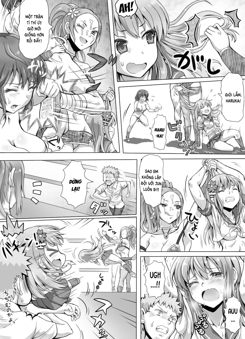 HentaiVN.net - Ảnh 38 - Naburi Tokidoki Shasei ~Kouhai no Joshi ni Makete Shasei Saserareta Ore~ - Chap 3