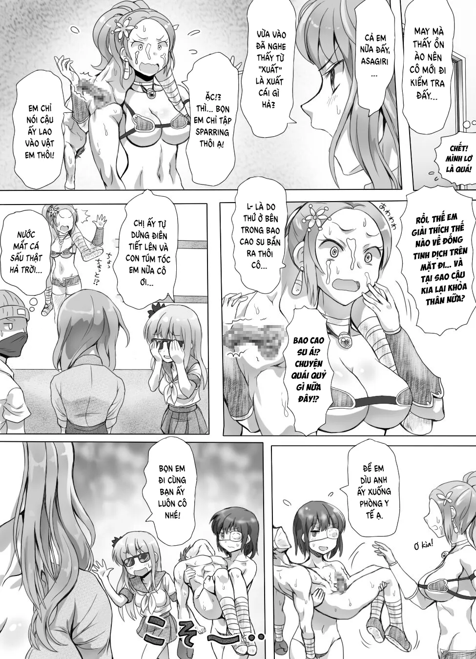 HentaiVN.net - Ảnh 41 - Naburi Tokidoki Shasei ~Kouhai no Joshi ni Makete Shasei Saserareta Ore~ - Chap 3