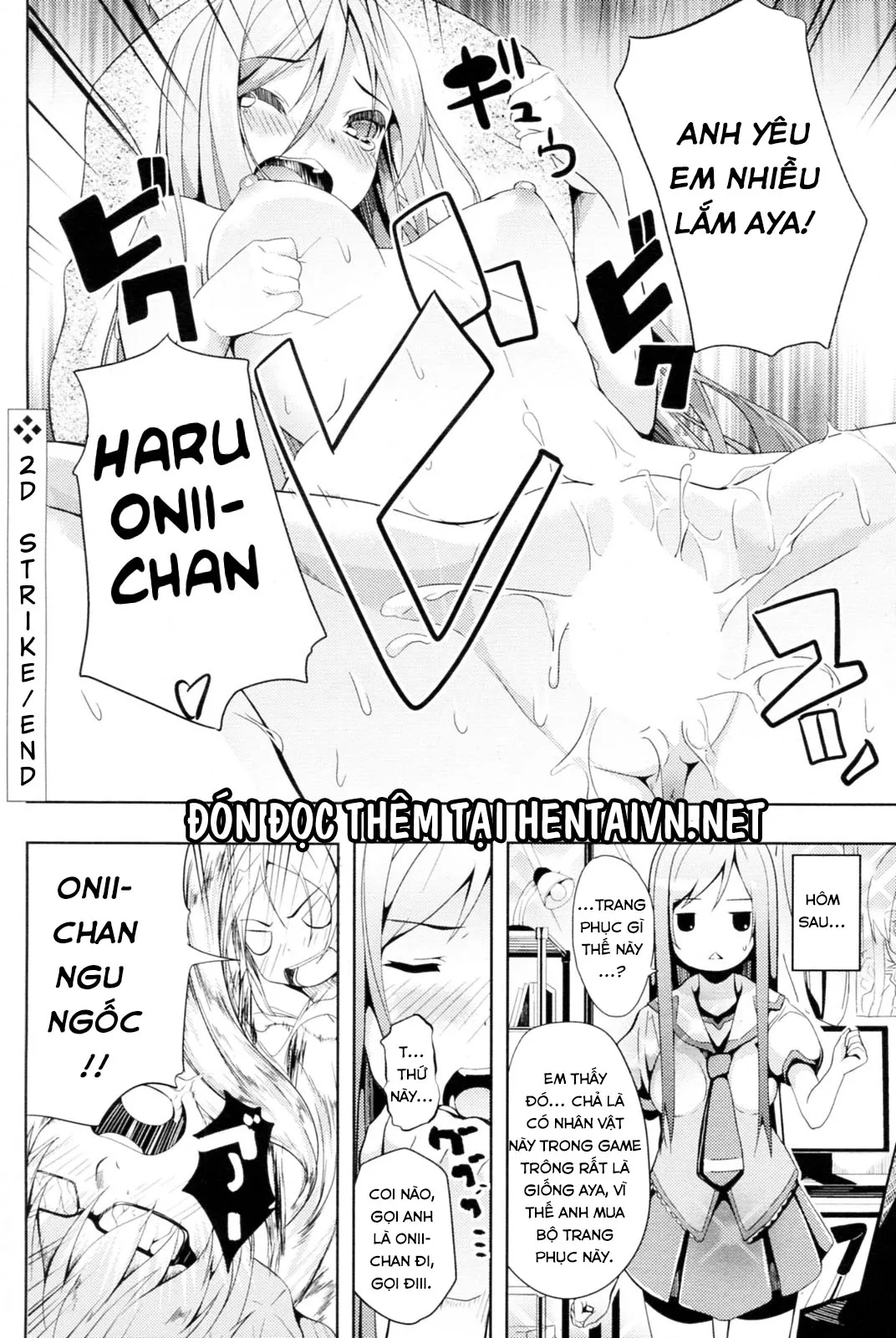 HentaiVN.net - Ảnh 17 - Tình Yêu 2D [Nijigen Strike] - Chap 1