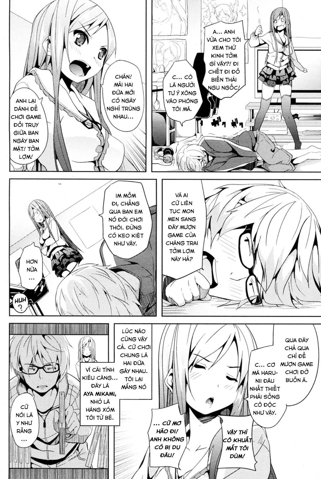 HentaiVN.net - Ảnh 5 - Tình Yêu 2D [Nijigen Strike] - Chap 1