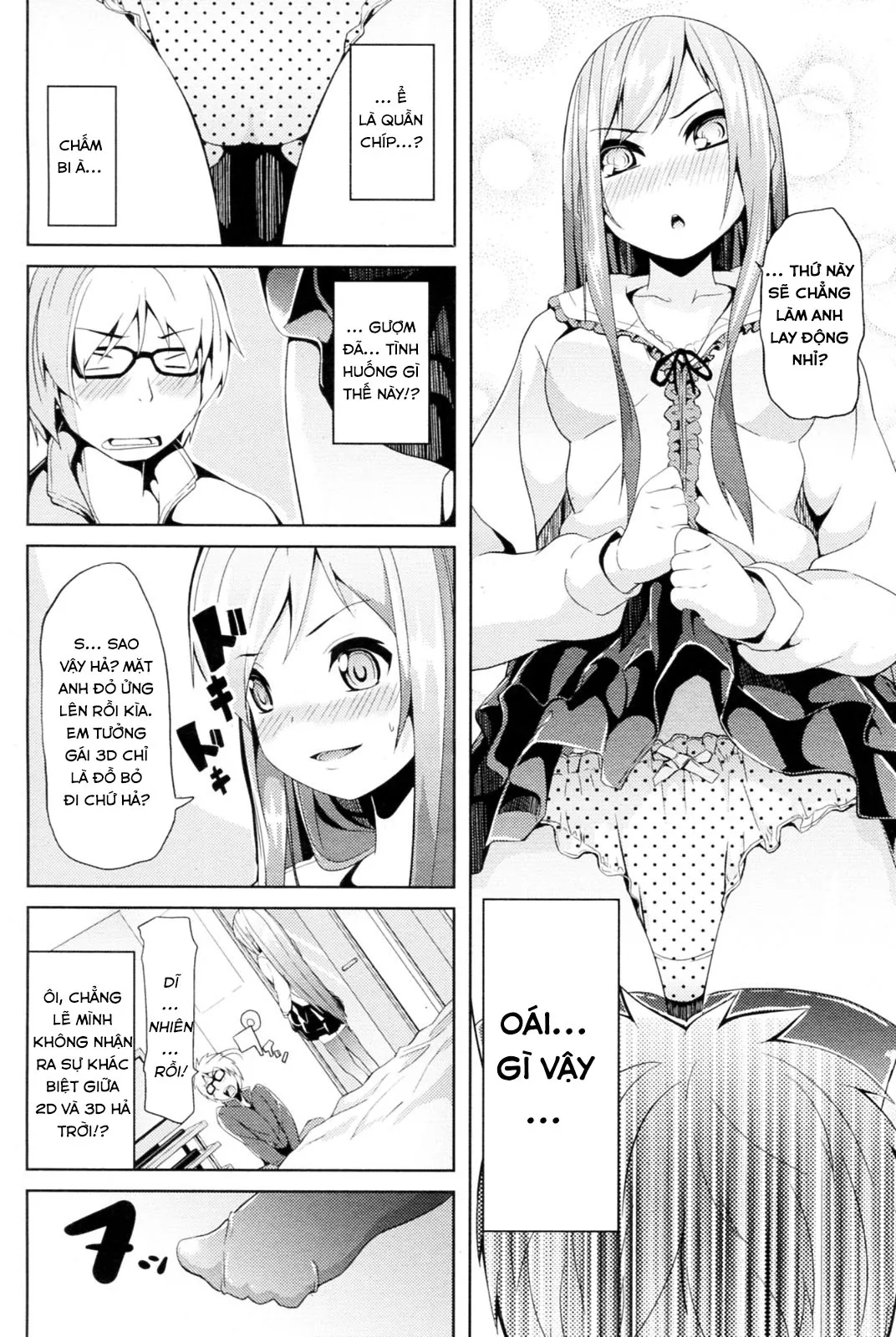 HentaiVN.net - Ảnh 7 - Tình Yêu 2D [Nijigen Strike] - Chap 1