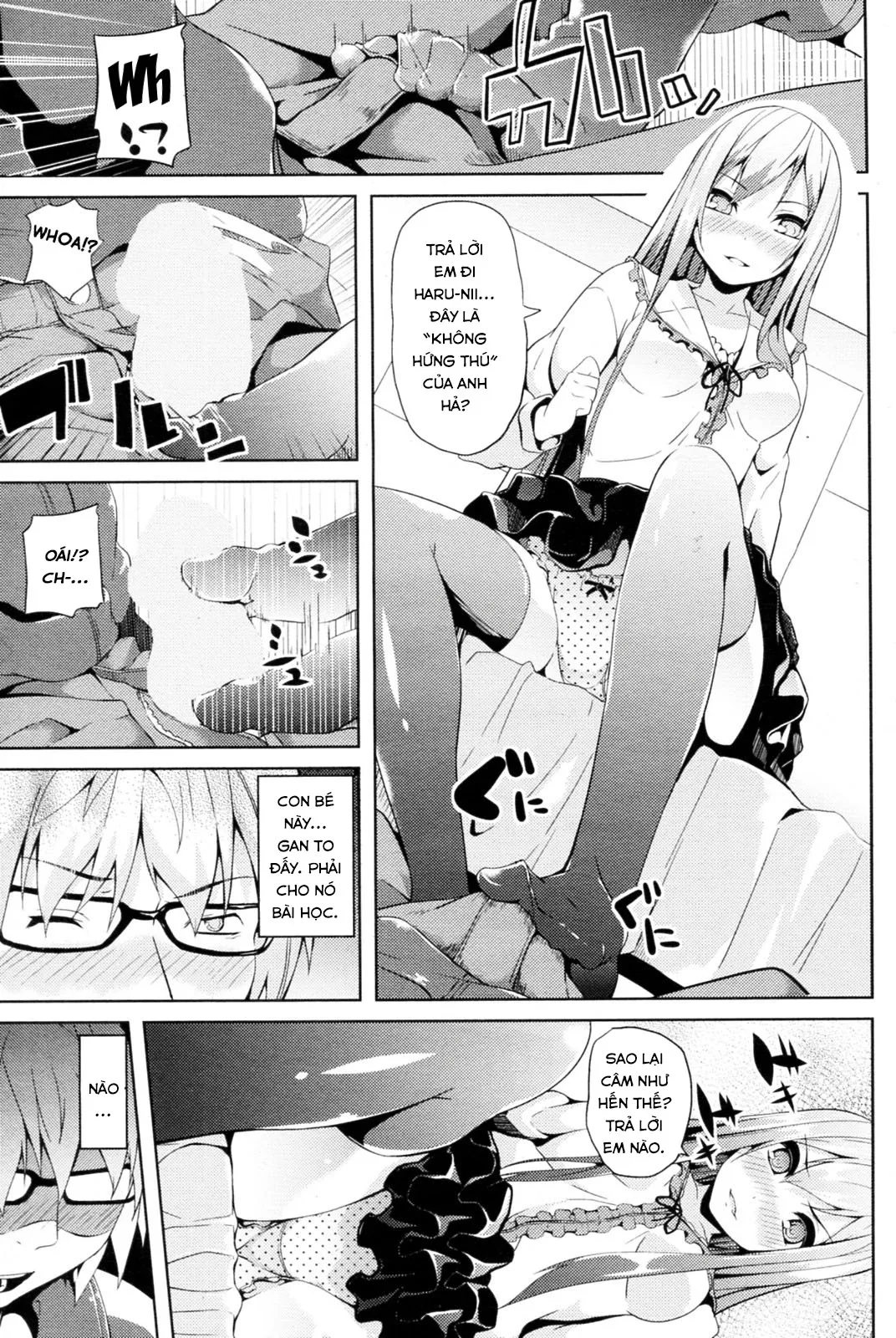HentaiVN.net - Ảnh 8 - Tình Yêu 2D [Nijigen Strike] - Chap 1