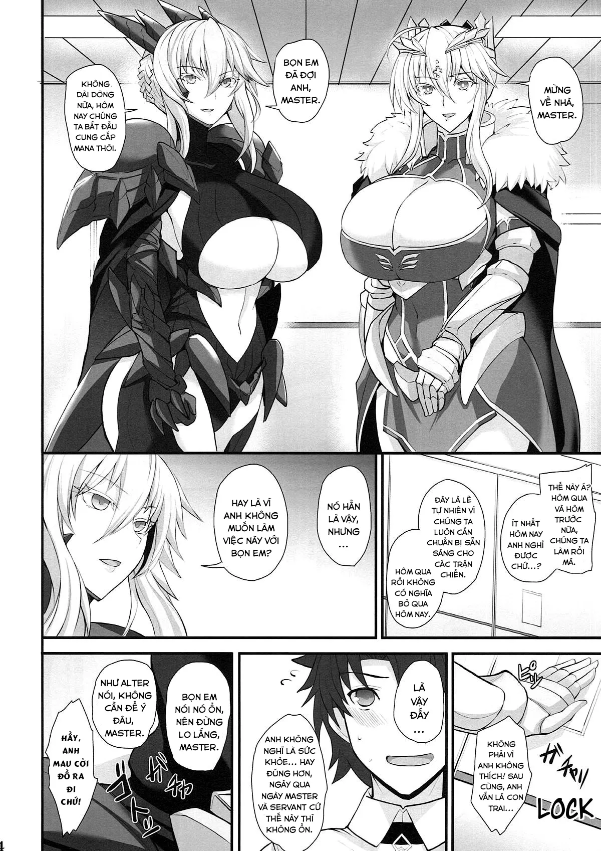 HentaiVN.net - Ảnh 5 - Chichiue to Issho [乳上といっしょ] - Chap 1