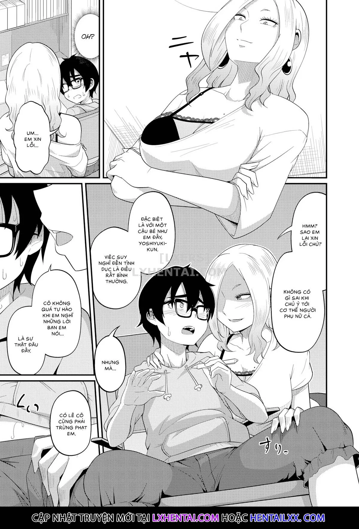 HentaiVN.net - Ảnh 10 - Himitsu no Sensei [Secret Sensei] - Chap 1