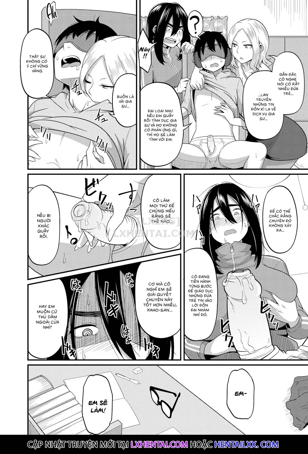 HentaiVN.net - Ảnh 15 - Himitsu no Sensei [Secret Sensei] - Chap 1