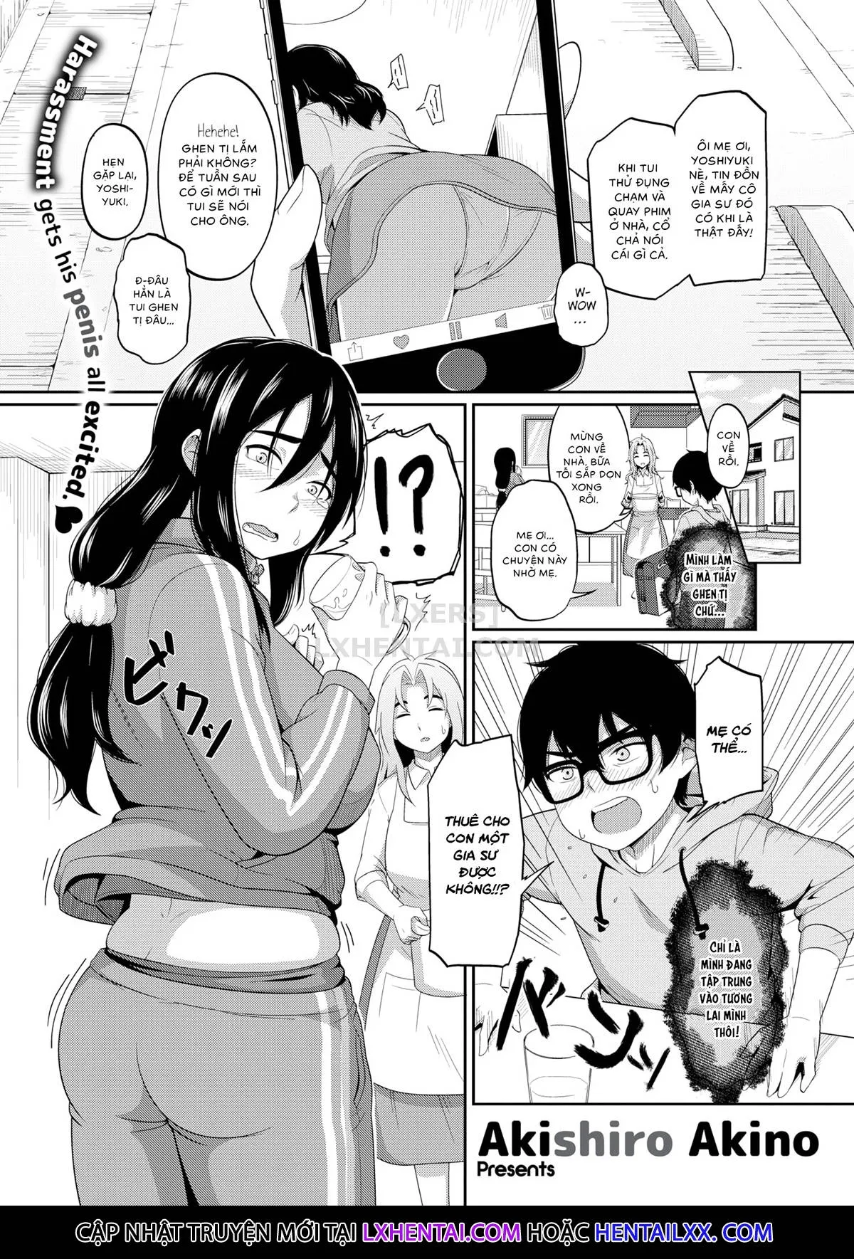 HentaiVN.net - Ảnh 4 - Himitsu no Sensei [Secret Sensei] - Chap 1