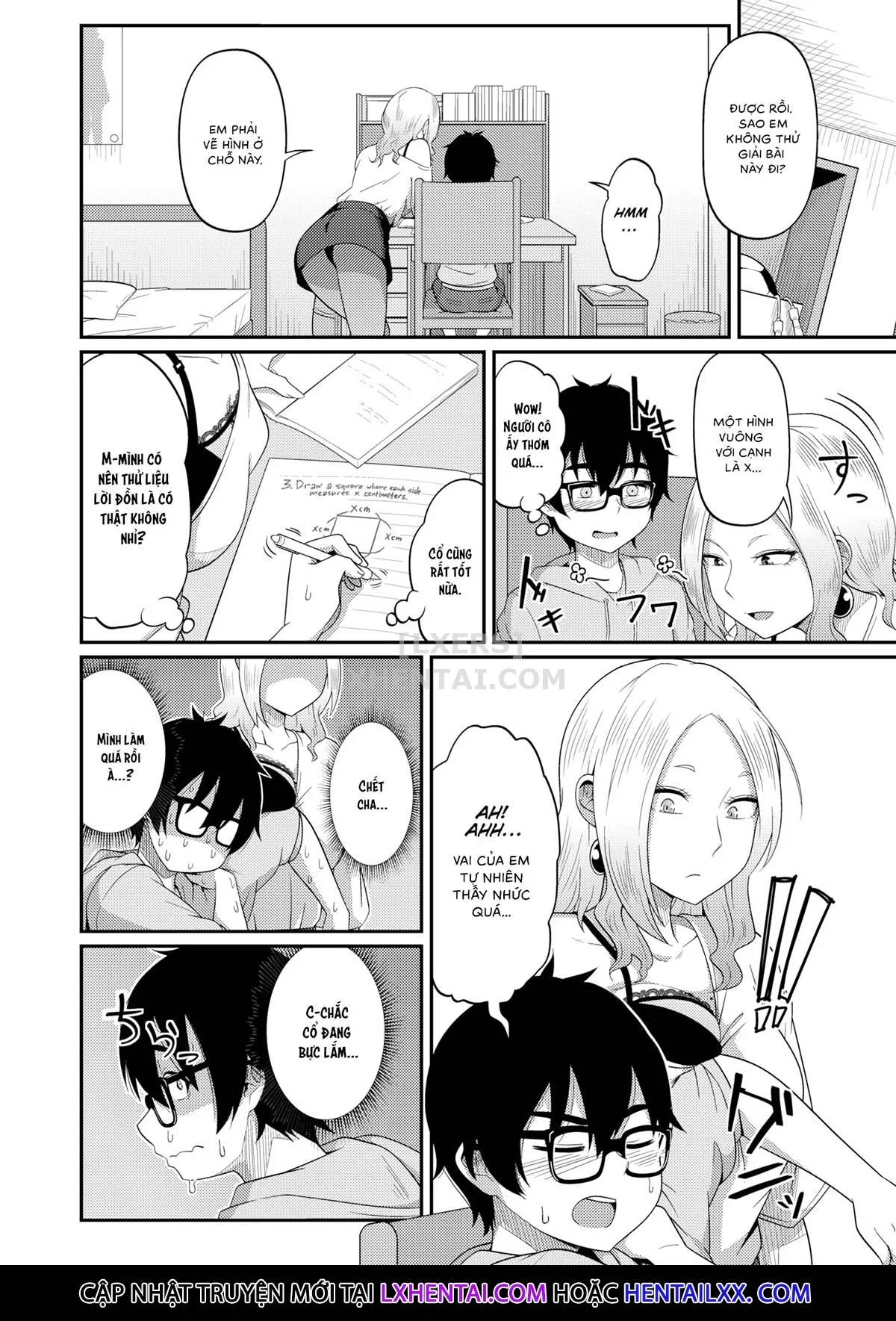 HentaiVN.net - Ảnh 9 - Himitsu no Sensei [Secret Sensei] - Chap 1