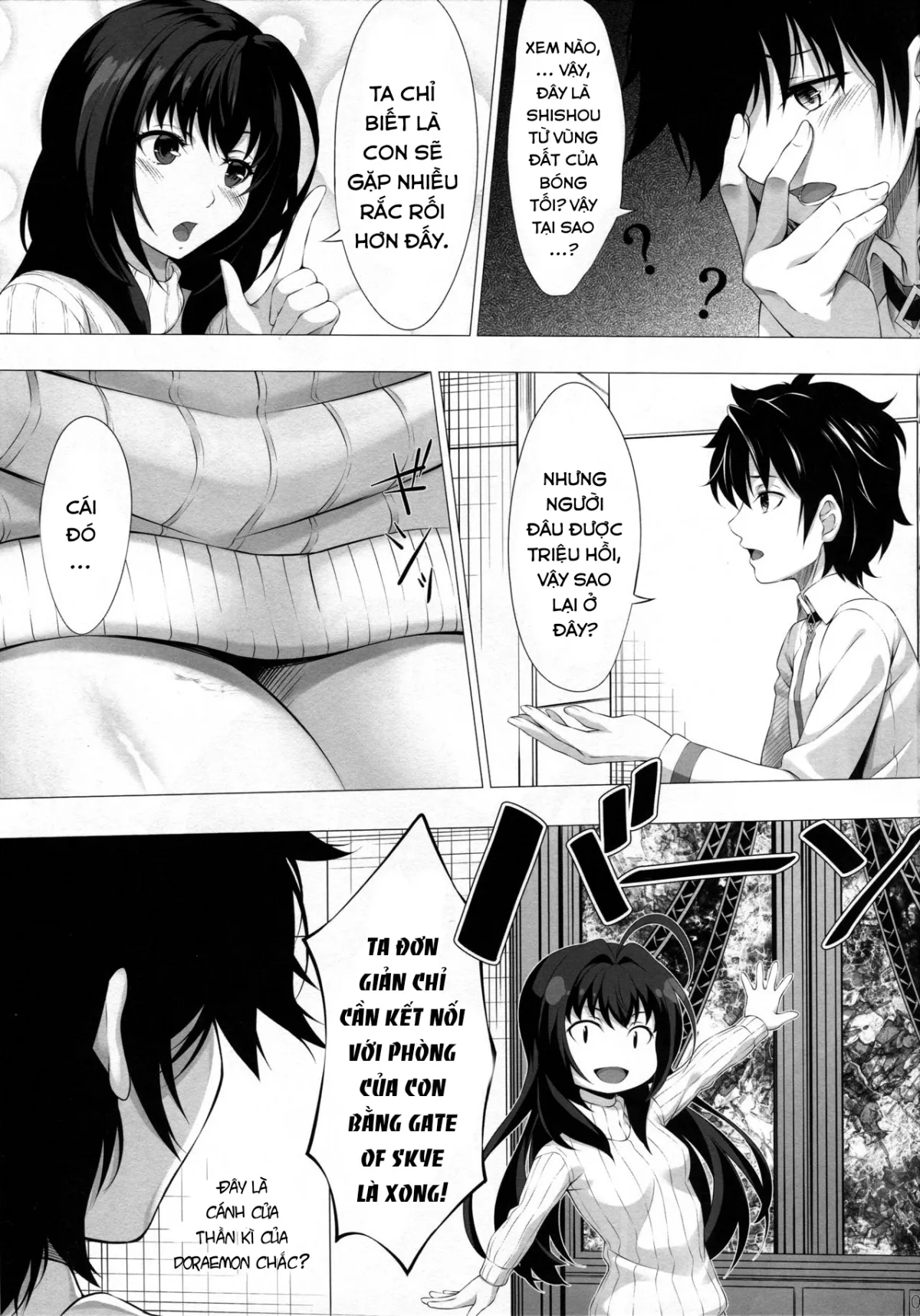 HentaiVN.net - Ảnh 8 - Cánh cửa tới bất cứ đâu. [Anywhere Door] - Chap 1