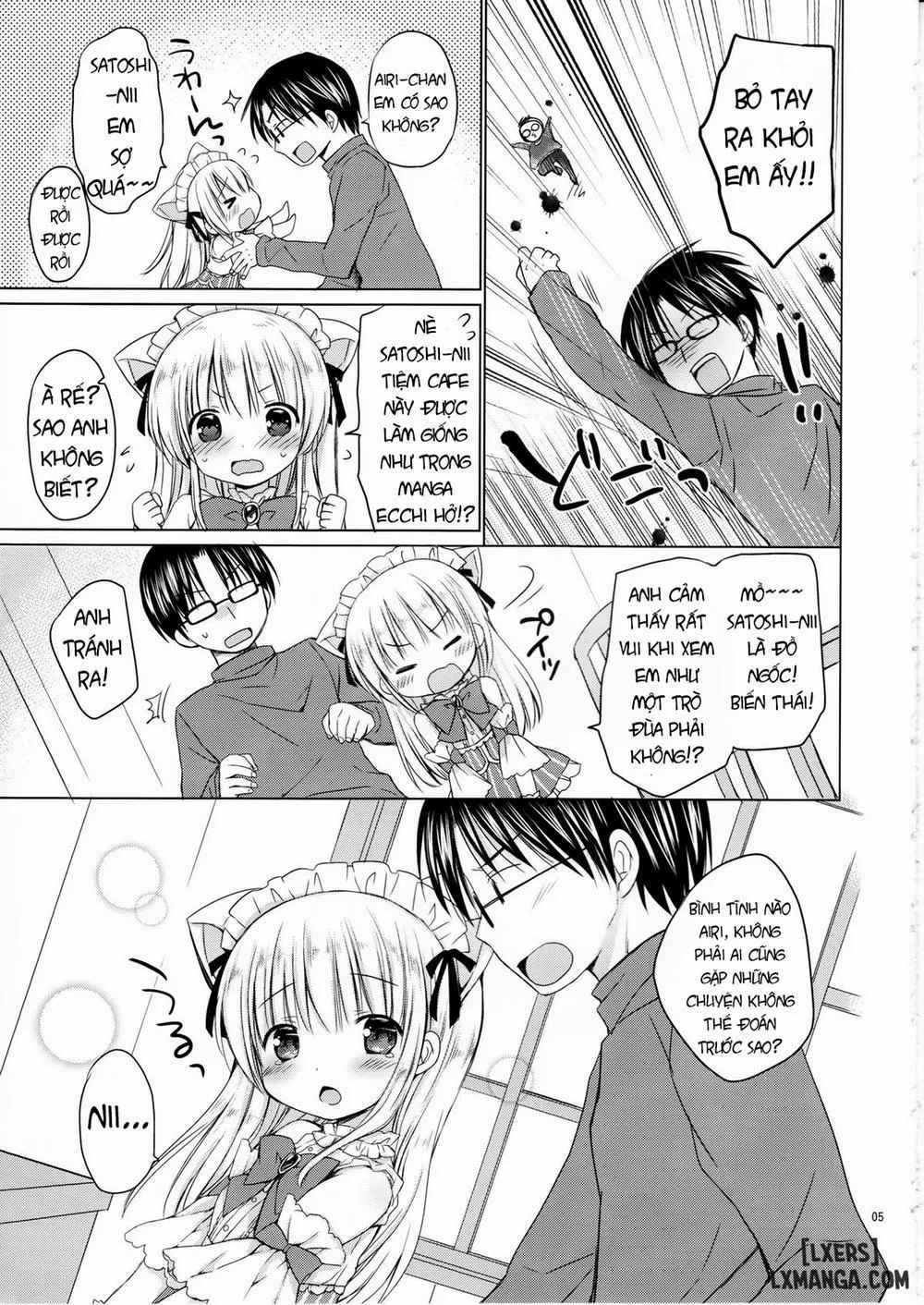 HentaiVN.net - Ảnh 6 - Imouto to Cafe de H na Nyan Nyan Nyan - Chap 1