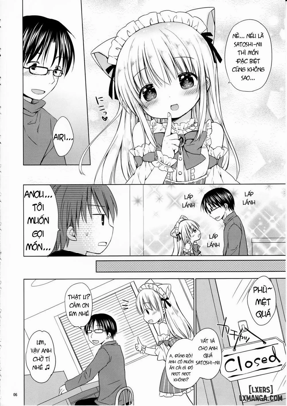 HentaiVN.net - Ảnh 7 - Imouto to Cafe de H na Nyan Nyan Nyan - Chap 1