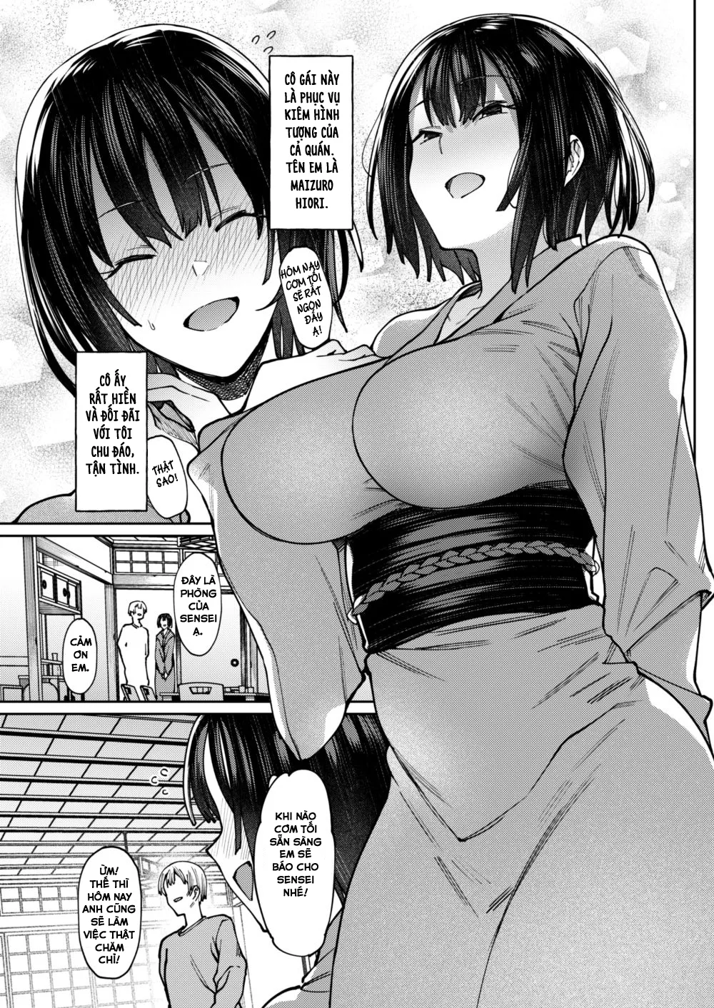 HentaiVN.net - Ảnh 6 - Những Lời Thì Thầm Ngọt Ngào! [Sweet Whispers, 甘く、囁き咲く。] - Chap 1