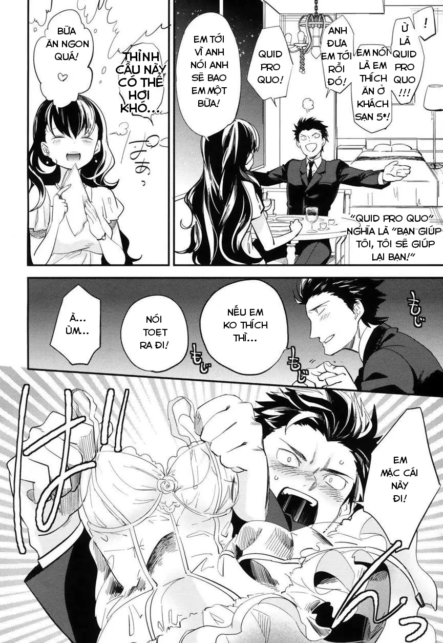 HentaiVN.net - Ảnh 32 - Tình yêu bắt đầu từ... quần chíp [Es no] - Chap 2