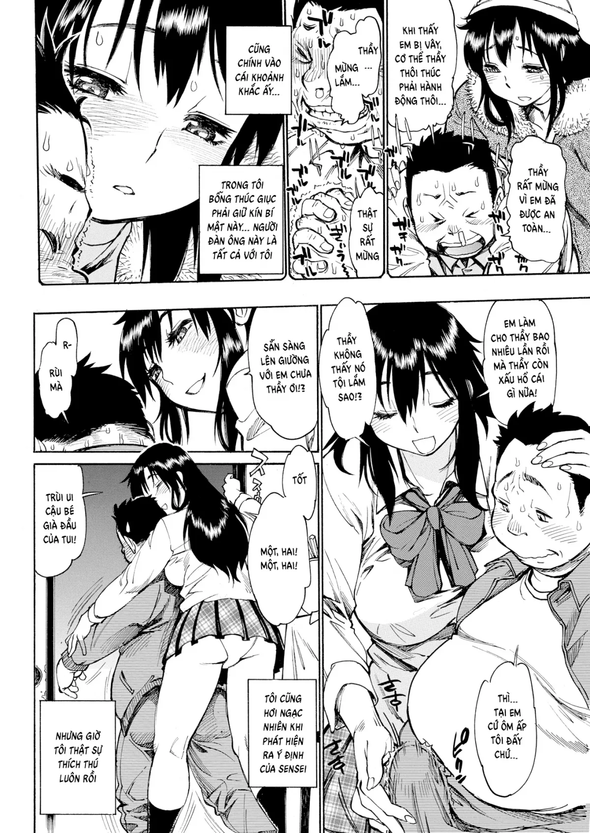 HentaiVN.net - Ảnh 5 - No-Good Teacher - Chap 1