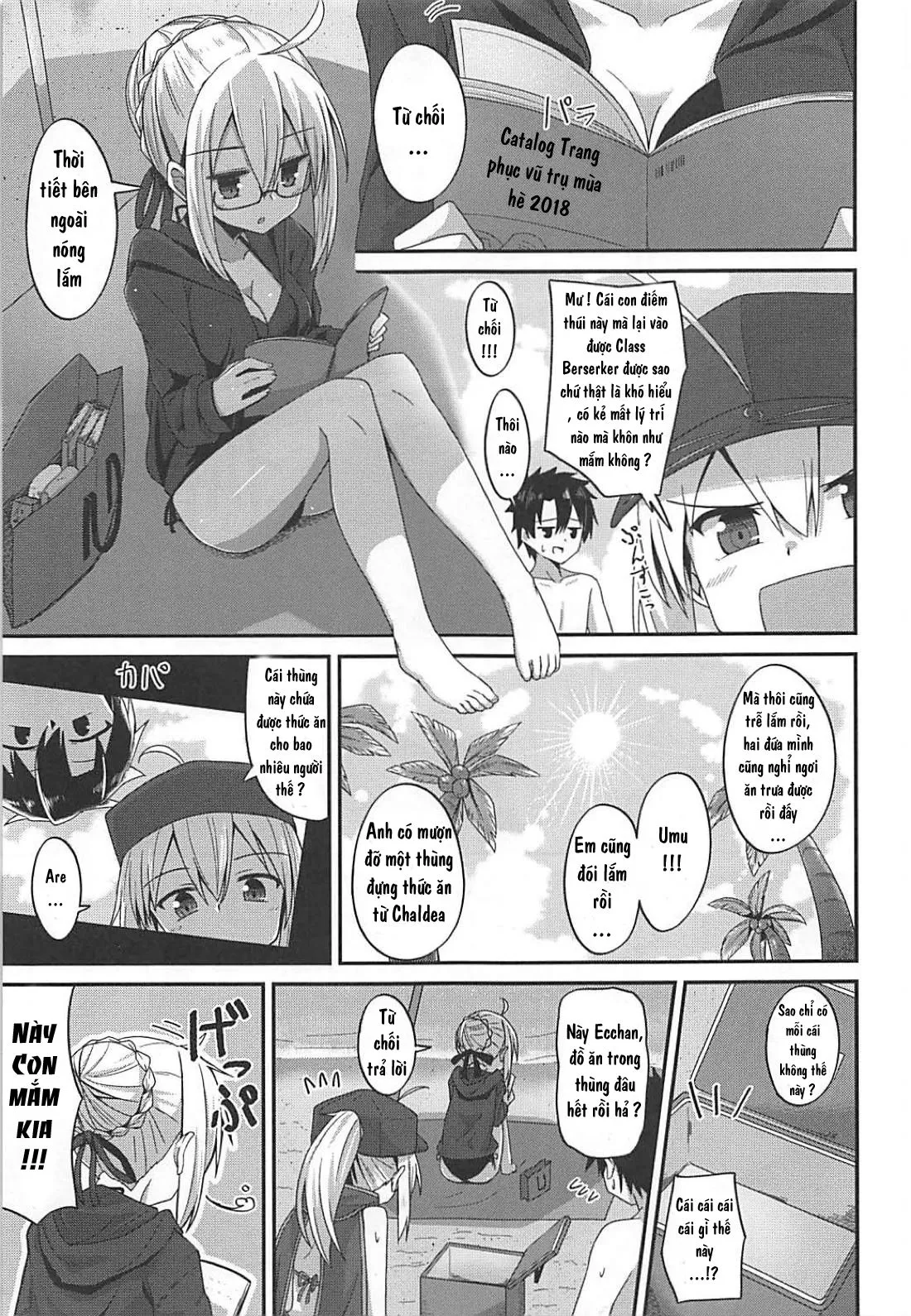 HentaiVN.net - Ảnh 6 - Summer Heroines (Fate/Grand Order) - Chap 1