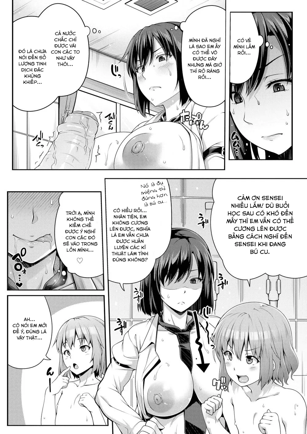 HentaiVN.net - Ảnh 11 - Buổi học phụ đạo cùng Ano Heart-sensei [Heart Teach] - Chap 1