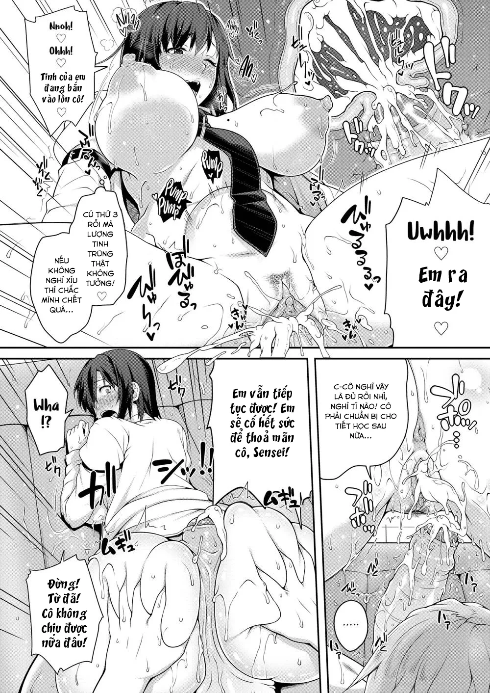HentaiVN.net - Ảnh 16 - Buổi học phụ đạo cùng Ano Heart-sensei [Heart Teach] - Chap 1