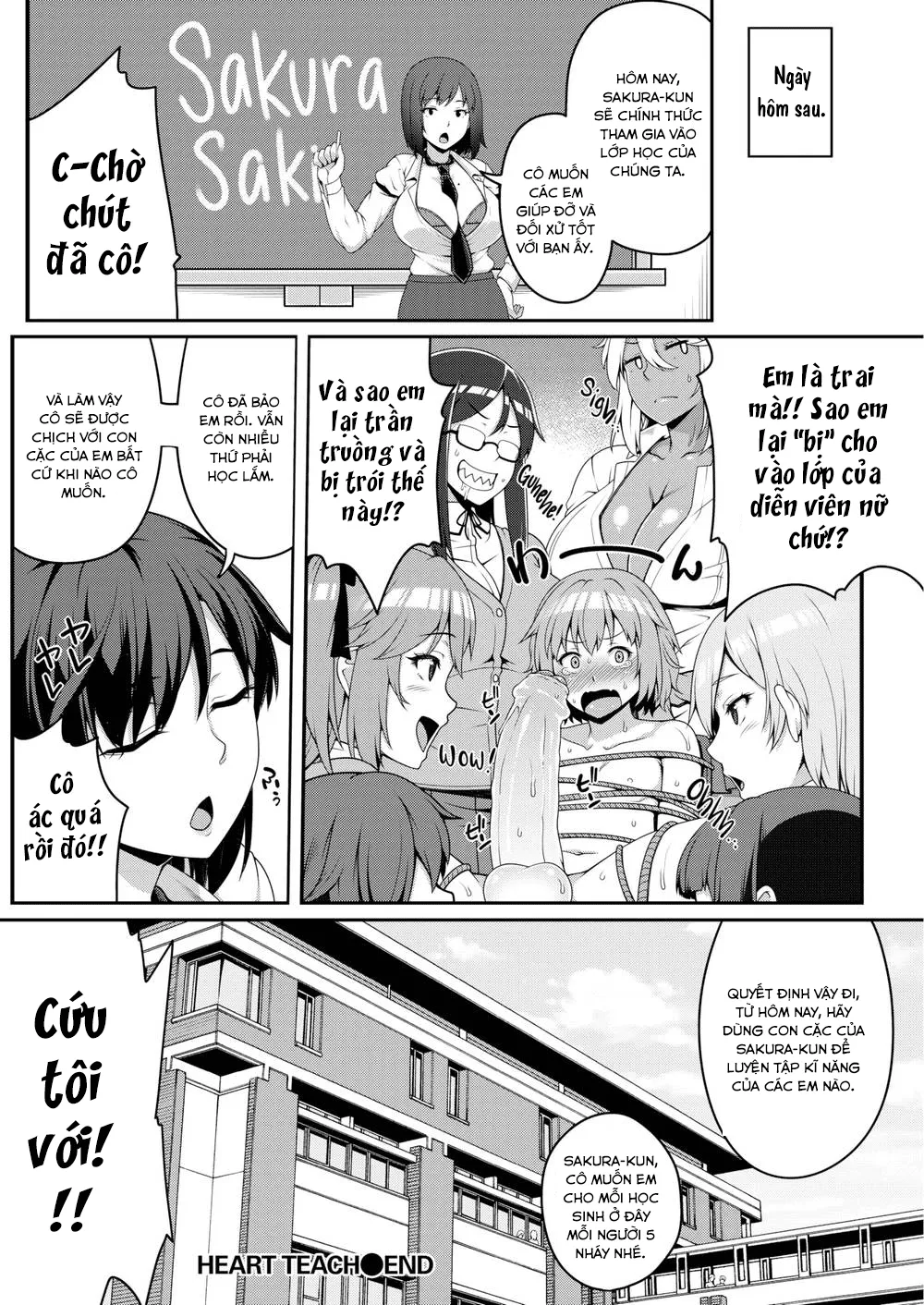 HentaiVN.net - Ảnh 21 - Buổi học phụ đạo cùng Ano Heart-sensei [Heart Teach] - Chap 1